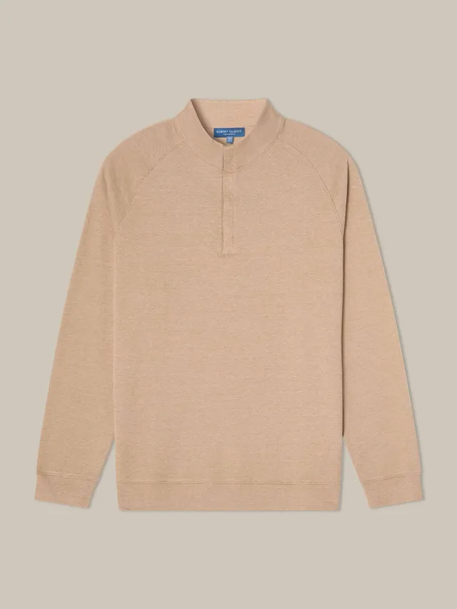 Robert Talbott Wesley maglione cashmere camel taglia L