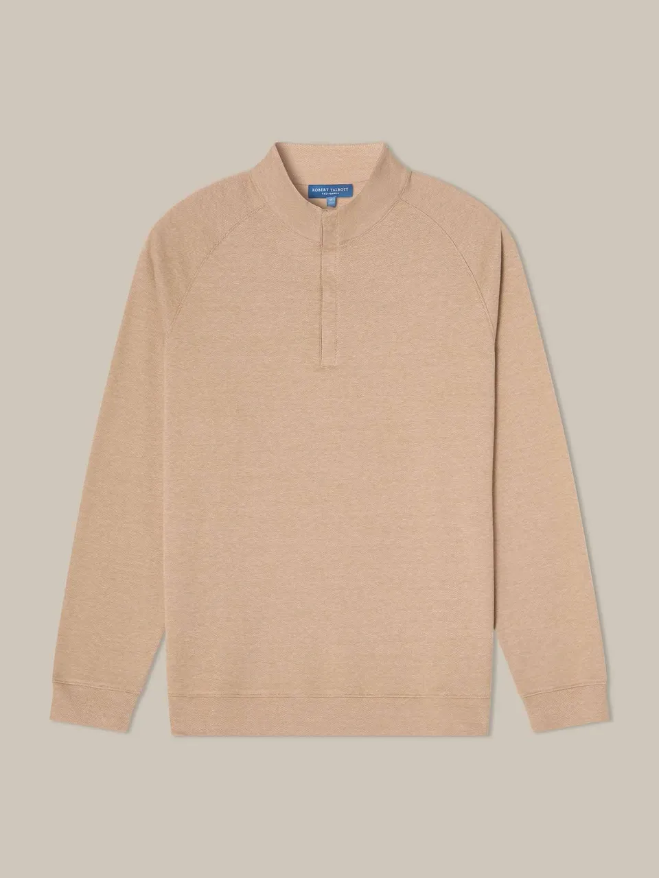 Robert Talbott Wesley maglione cashmere camel taglia L