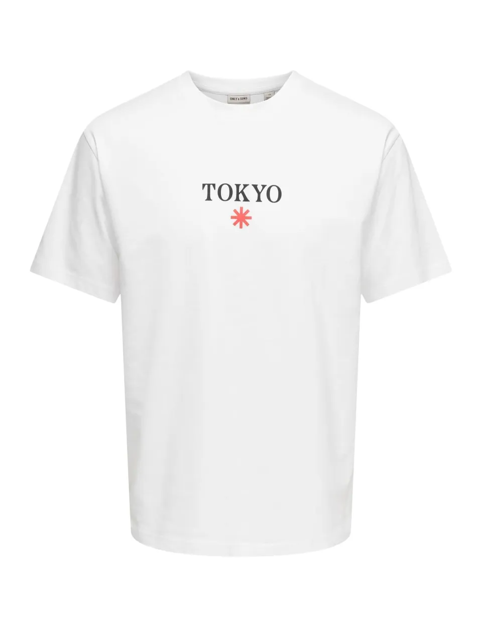 Only & Sons Onsfred t-shirt uomo bianca taglia S