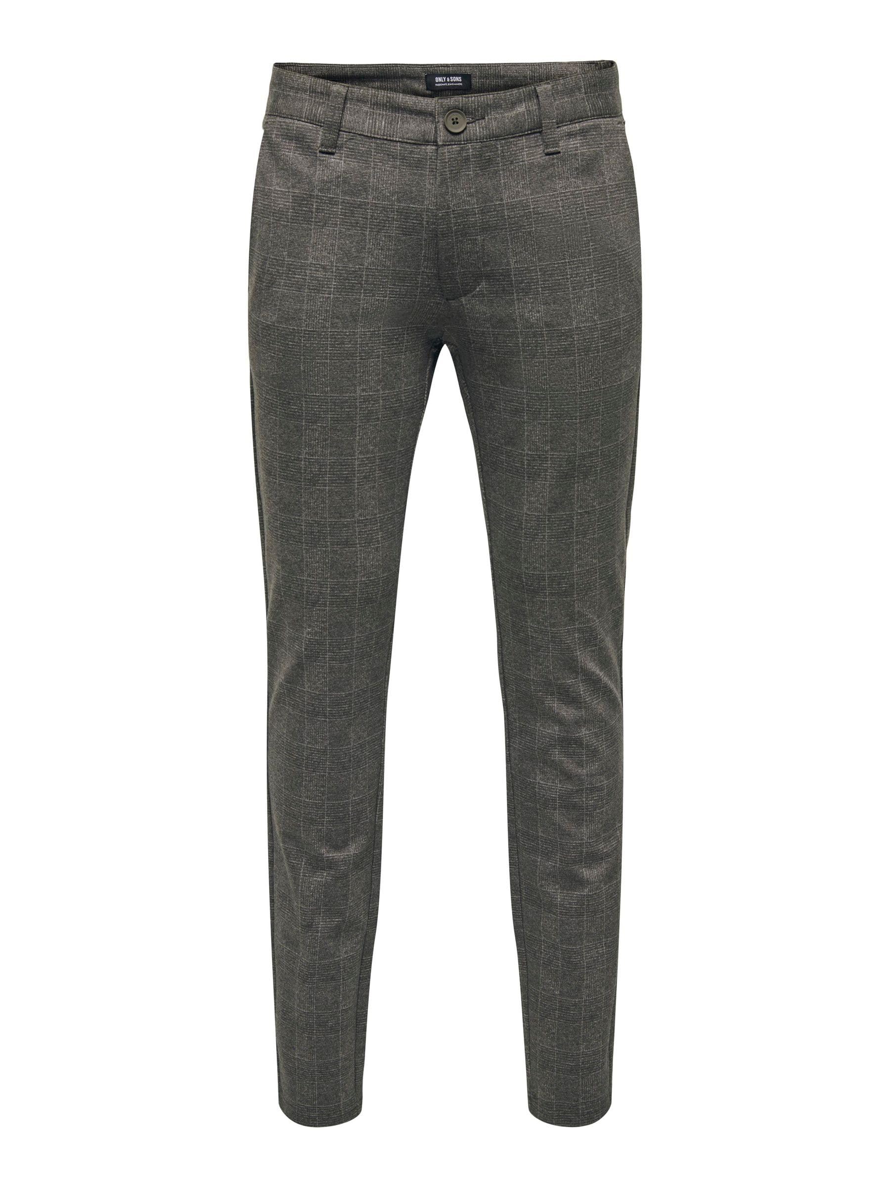 Only & Sons Onsmark Slim pantaloni chino nero slim fit