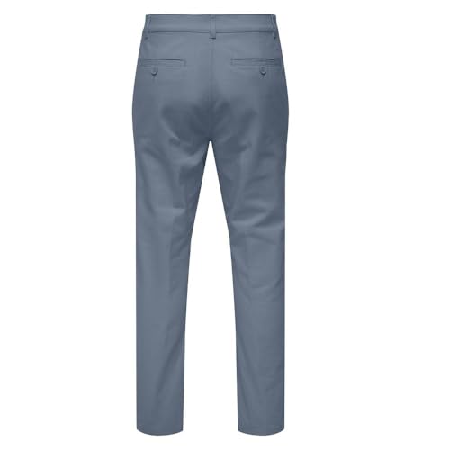 Only & Sons Bologna Pantaloni Blu Grigio 31W/32L Uomo