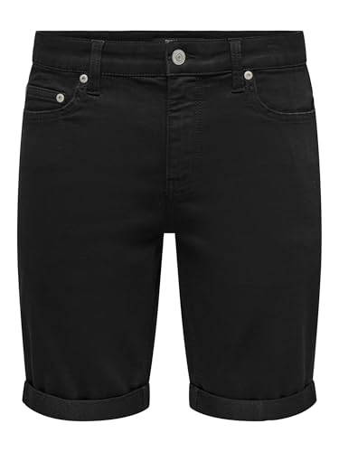 Only & Sons Onsply Shorts Jeans Uomo XL Blu