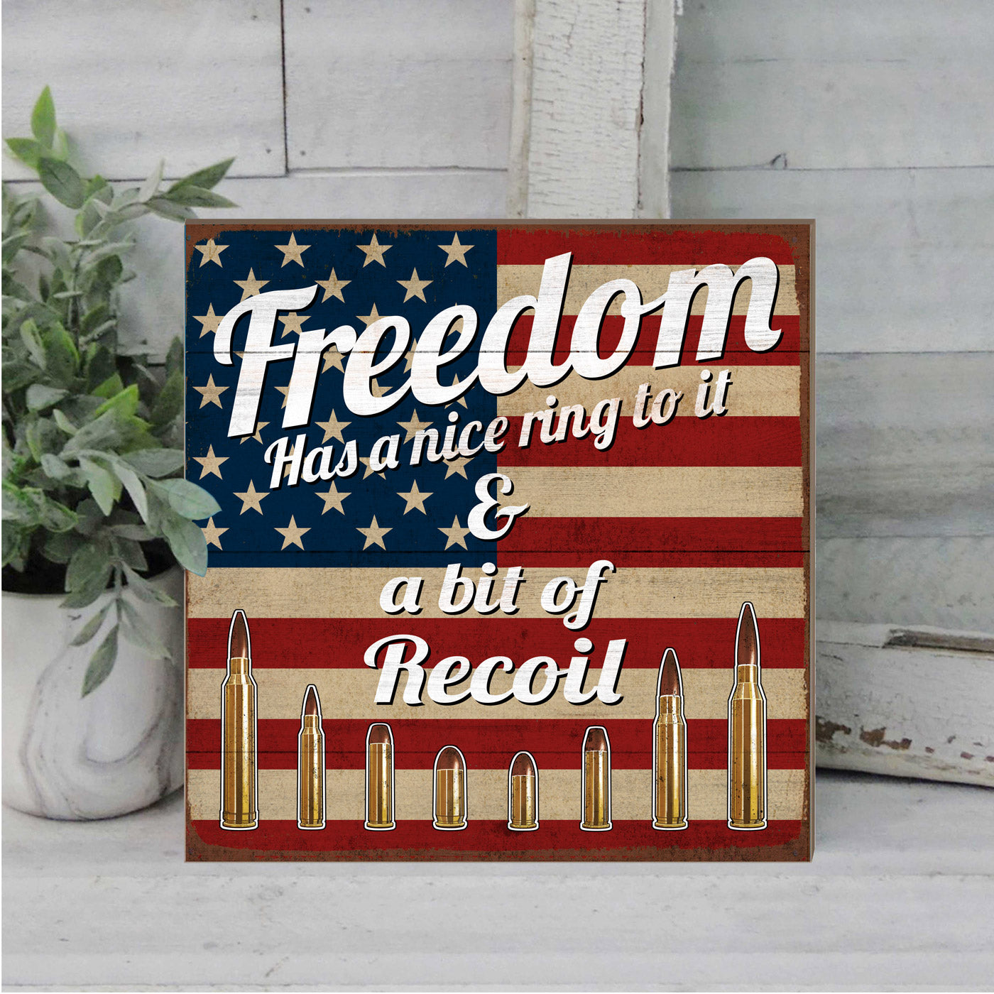 7.62 Design Freedom targa legno 25x25 cm MDF da parete