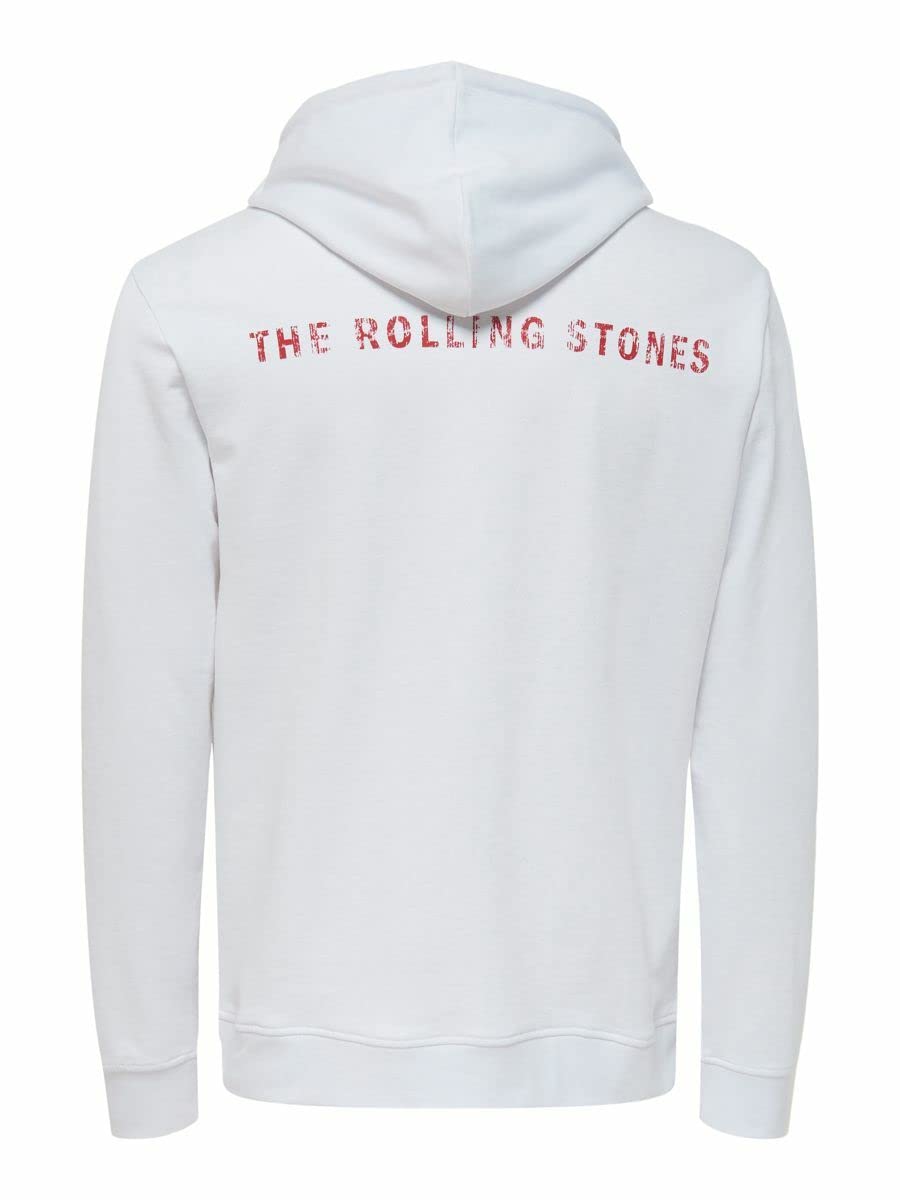Only & Sons Onsstones Felpa Cappuccio Uomo Cotone Stampa