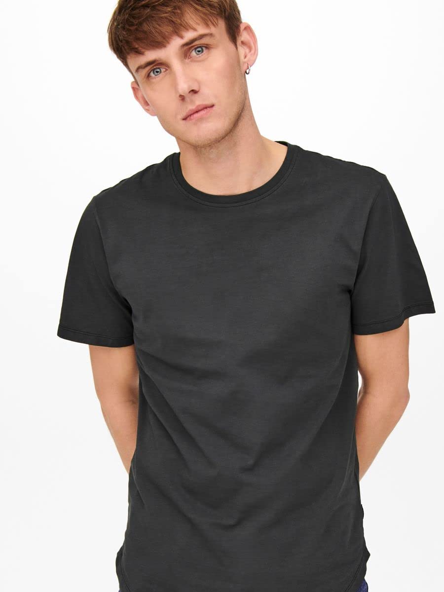 Only & Sons Onsron T-Shirt Uomo Cotone Maniche Corte