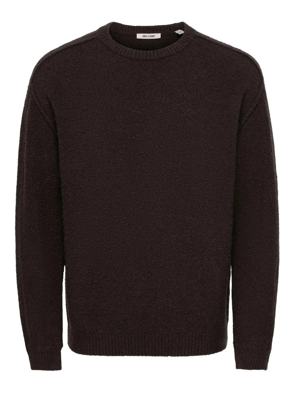 Only & Sons Onsjames Cutline maglione uomo M beige relaxed