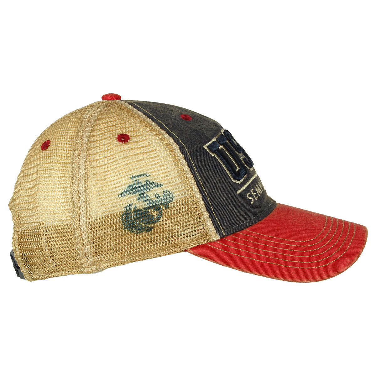 7.62 Design Semper Fidelis cappellino trucker youth blu
