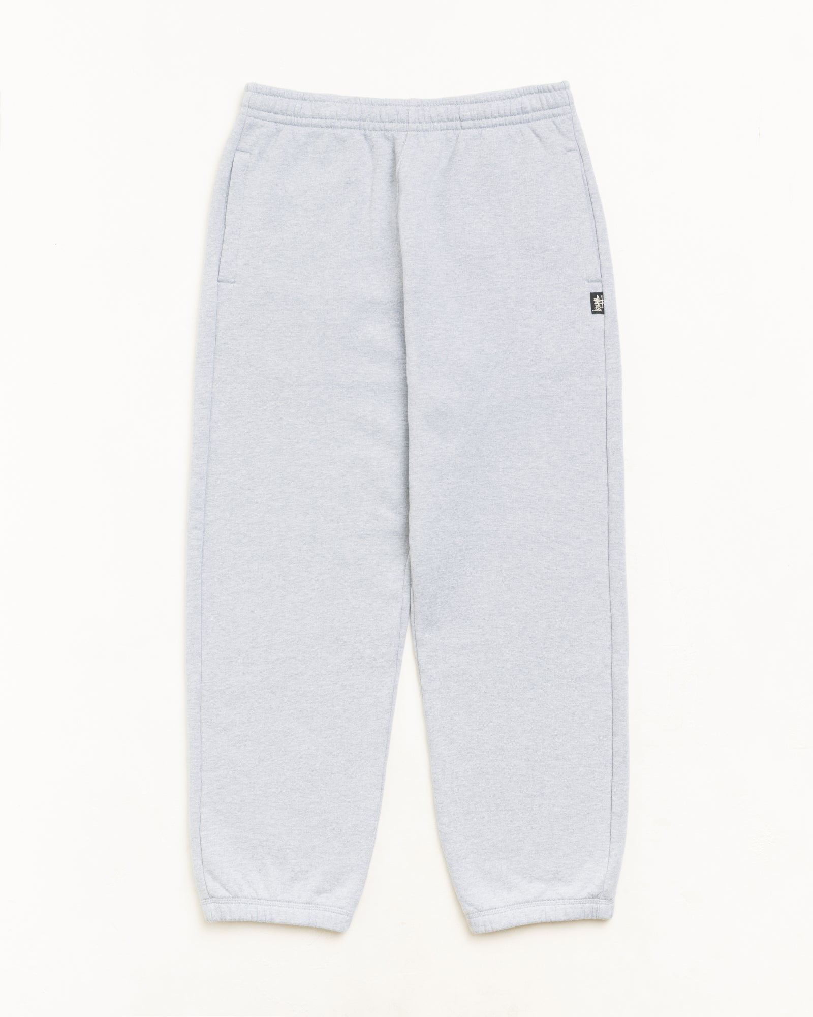 Stussy Fleece Pant pantalone tuta grigio 100% cotone