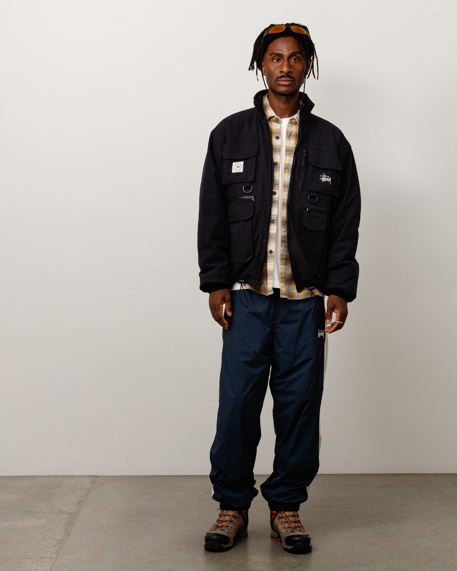 Stussy Junya Tactical Jacket giacca reversibile BLACK nylon