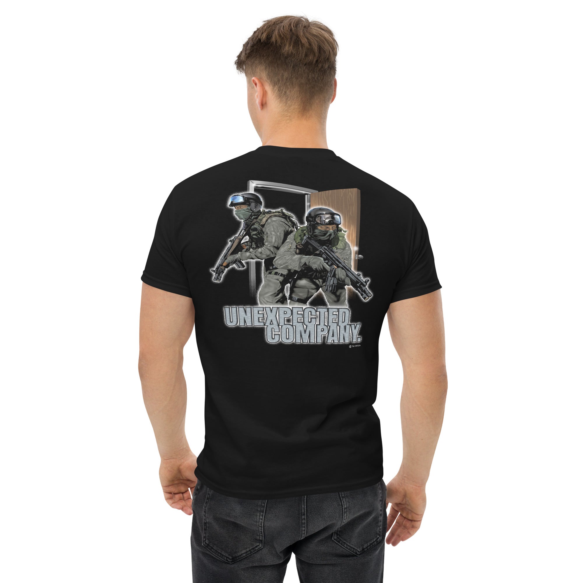 7.62 Design Doorkicker Unexpected Company t-shirt nera