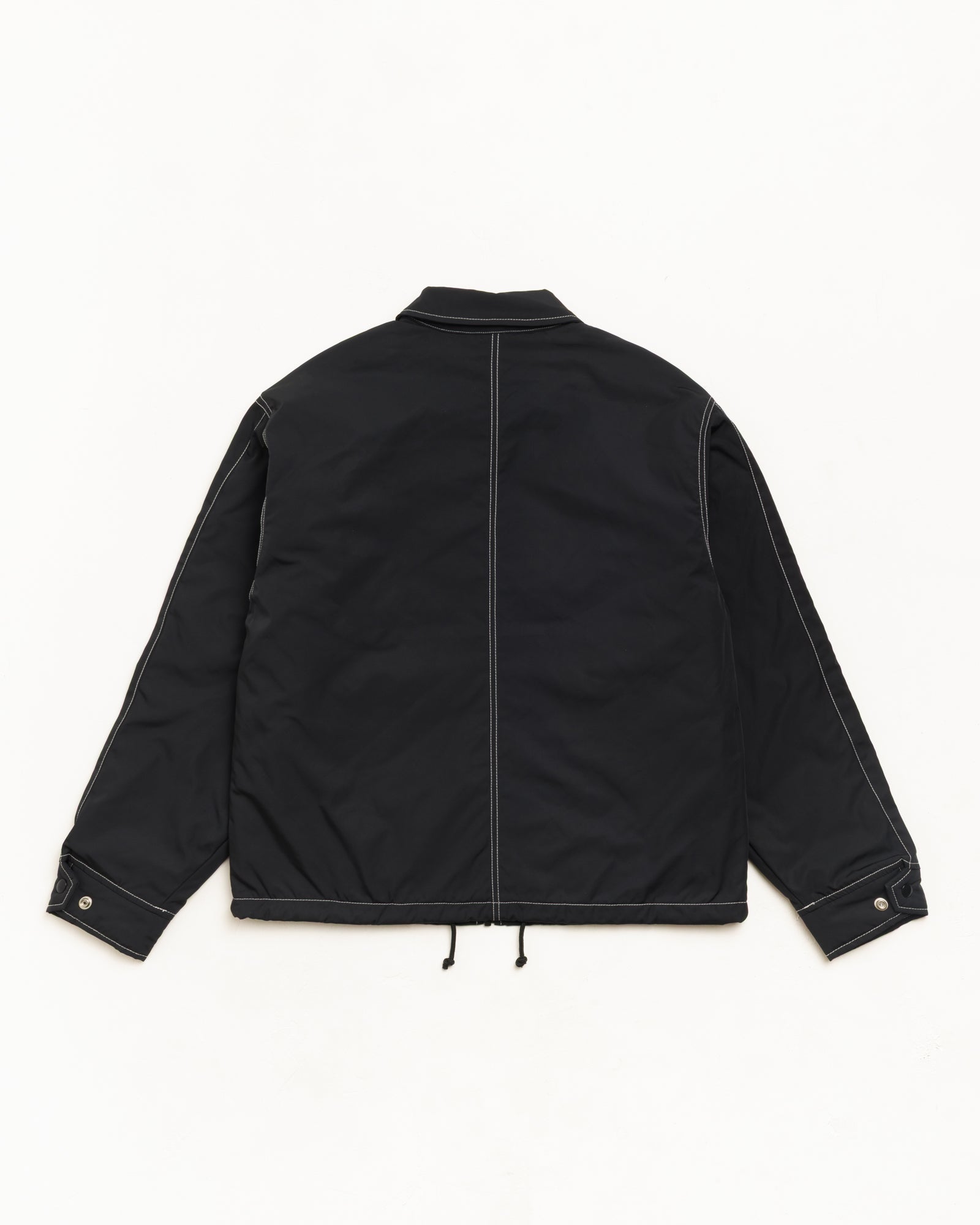 Stussy Offshore Jacket giacca nera nylon impermeabile