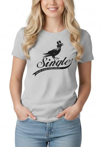 MAKAYA T-Shirt Donna Maglietta Cotone Frasi Unico Selezione L