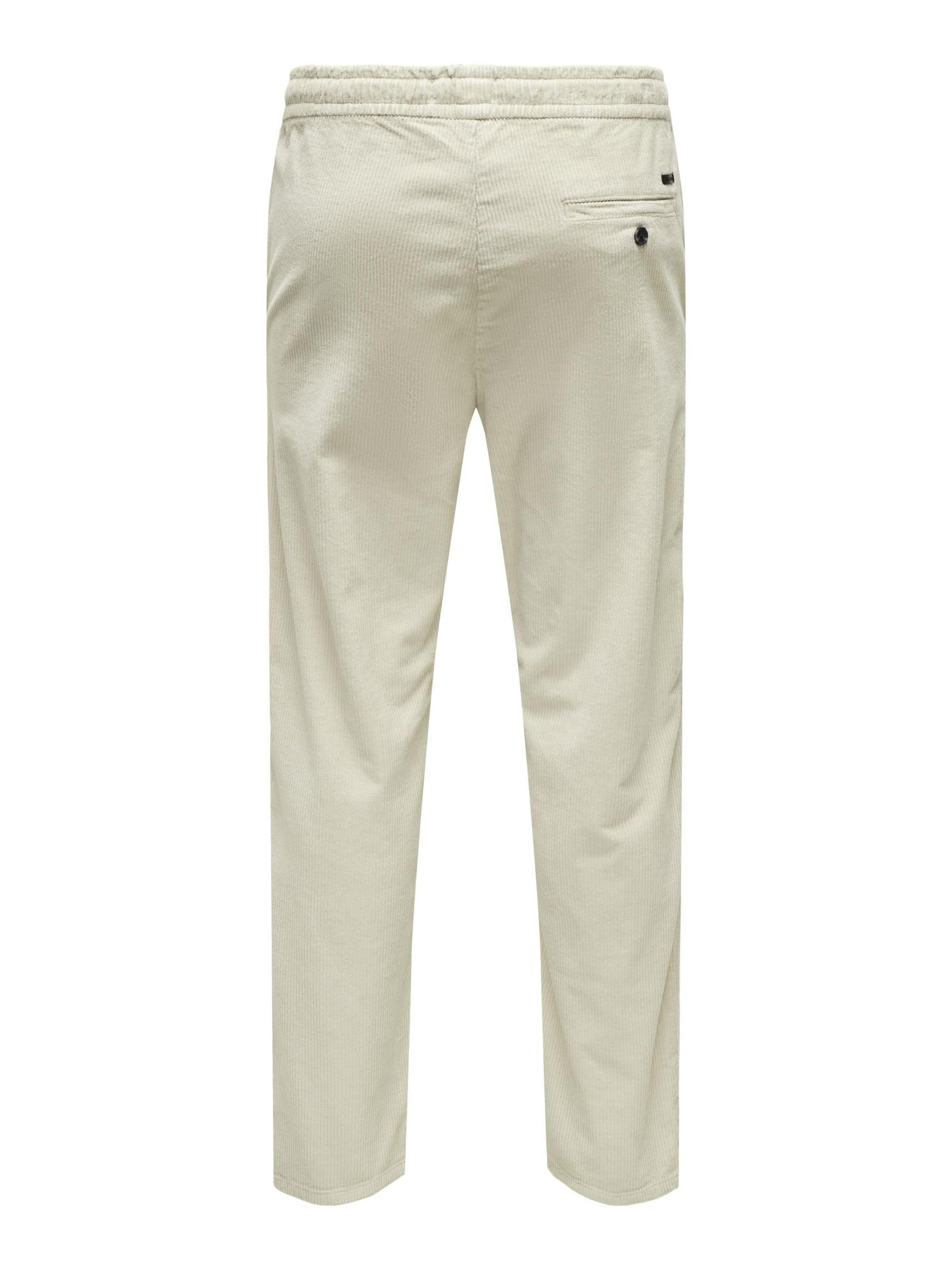 Only & Sons Onslinus Pantaloni Uomo Tapered Fit Nero