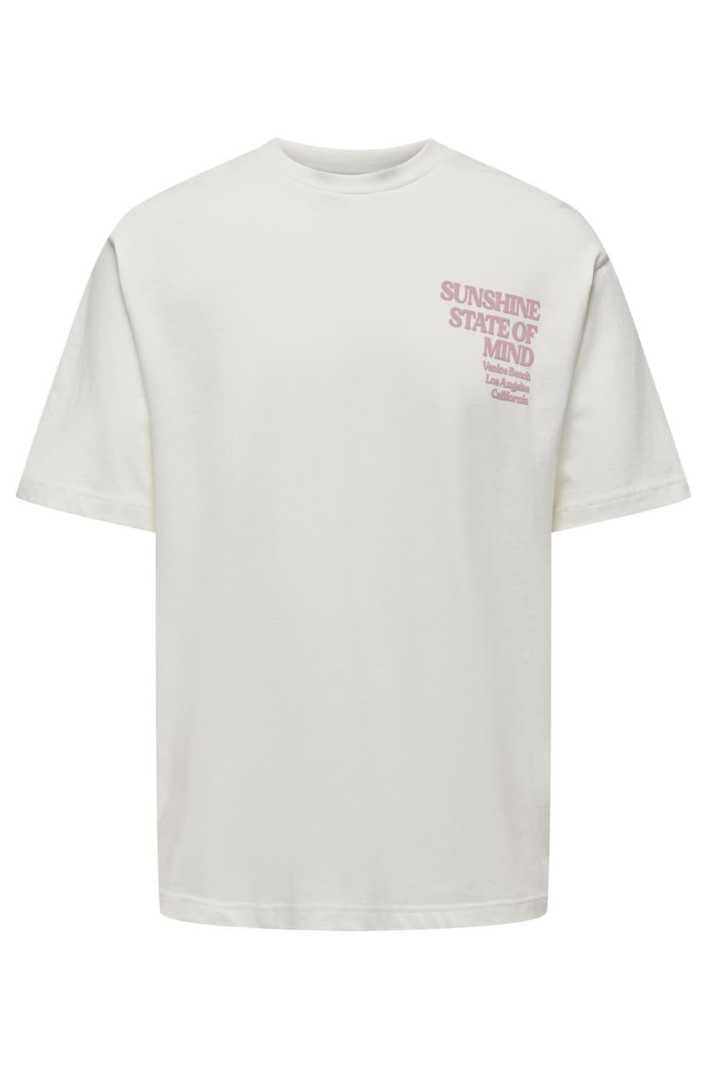 ONLY & SONS Onskenny RLX Text T-shirt uomo manica corta relaxed