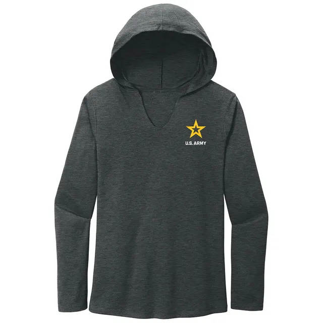 7.62 Design Army Logo maglia donna cappuccio grigia