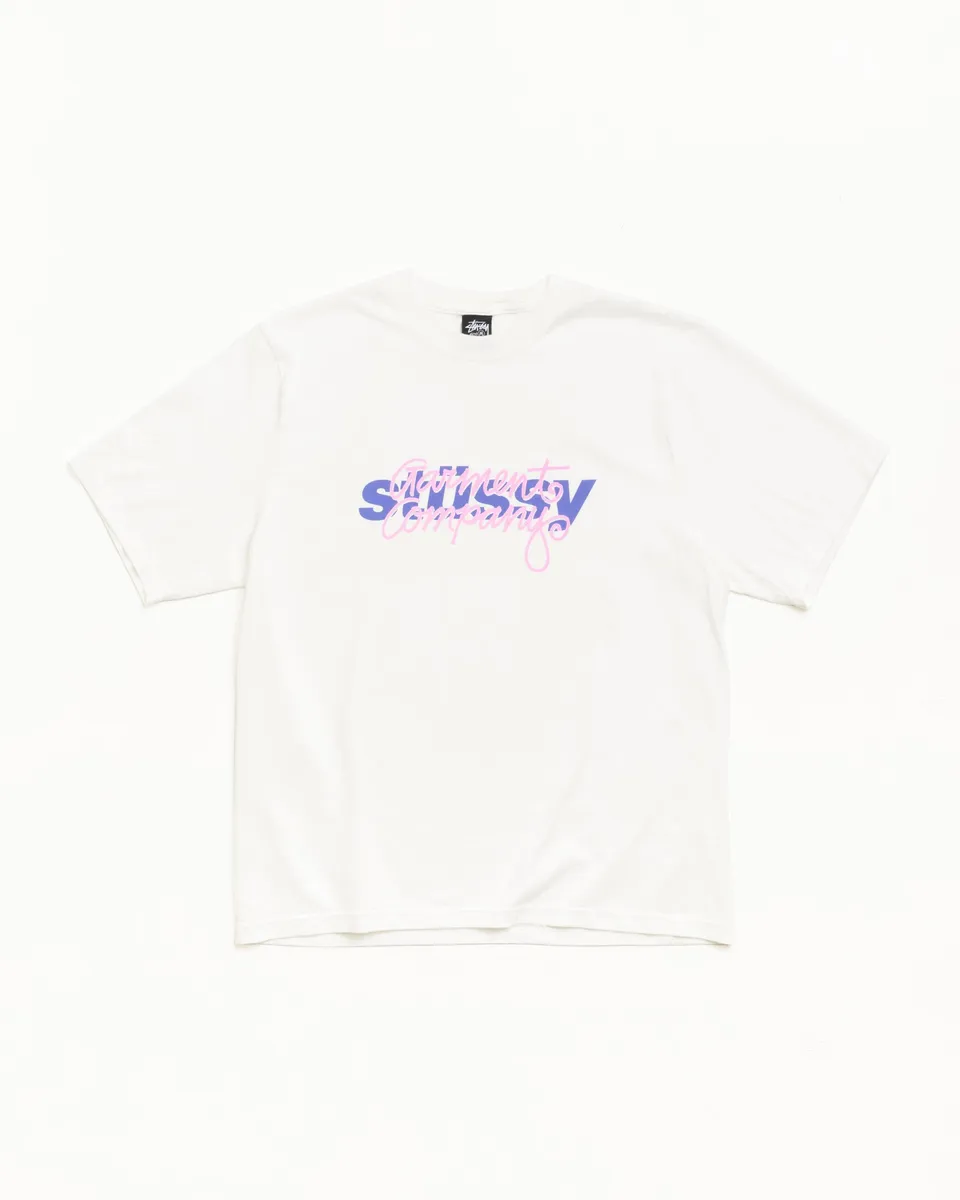 Stussy Garment Co Tee Pigment Dyed maglietta Natural cotone