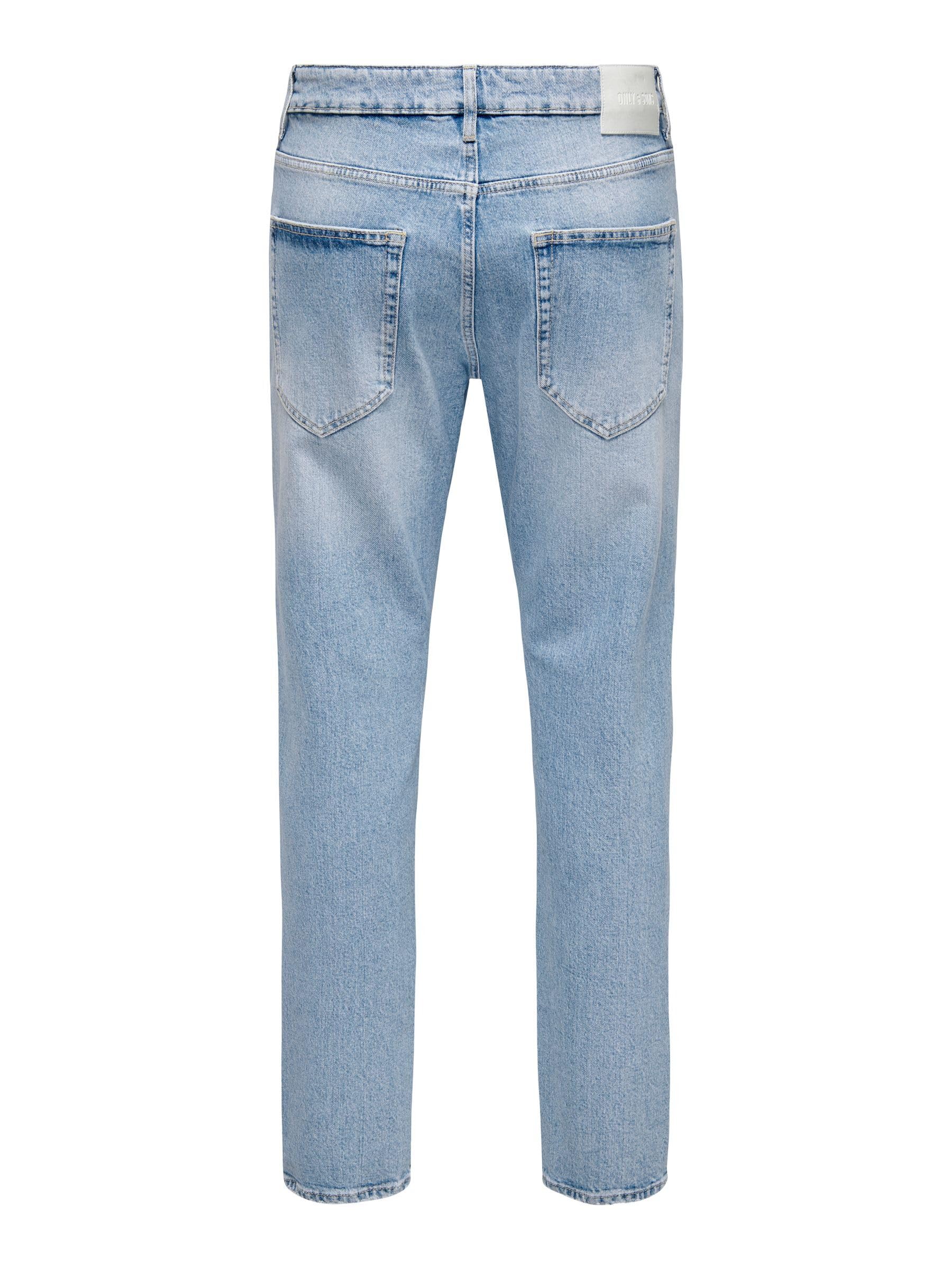 Only & Sons Onsyoke tapered jeans uomo azzurro 30W/30L