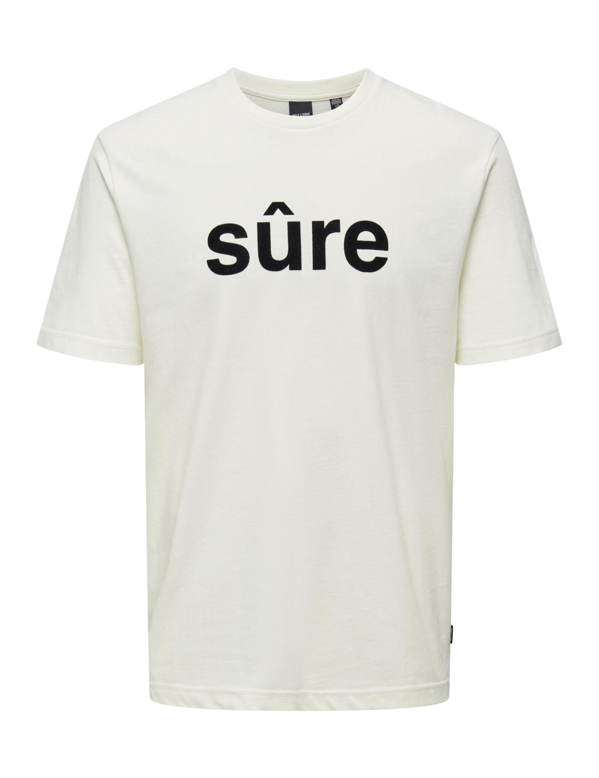 Only & Sons Onskarter T-Shirt Uomo Bianco S Cotone