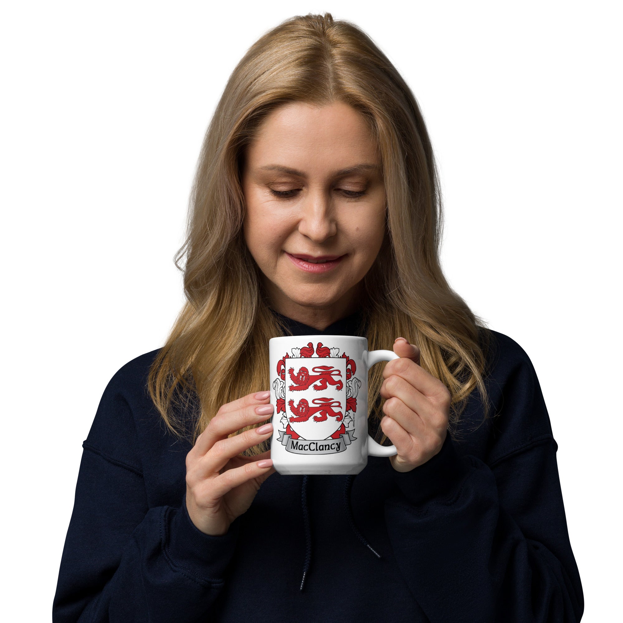 7.62 Design MacClancy tazza ceramica 15oz stemma irlandese