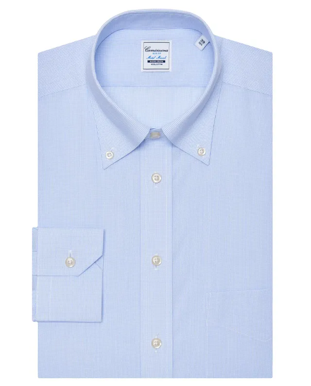 Camicissima Non Iron Monaco Camicia Righe Slim Button Down