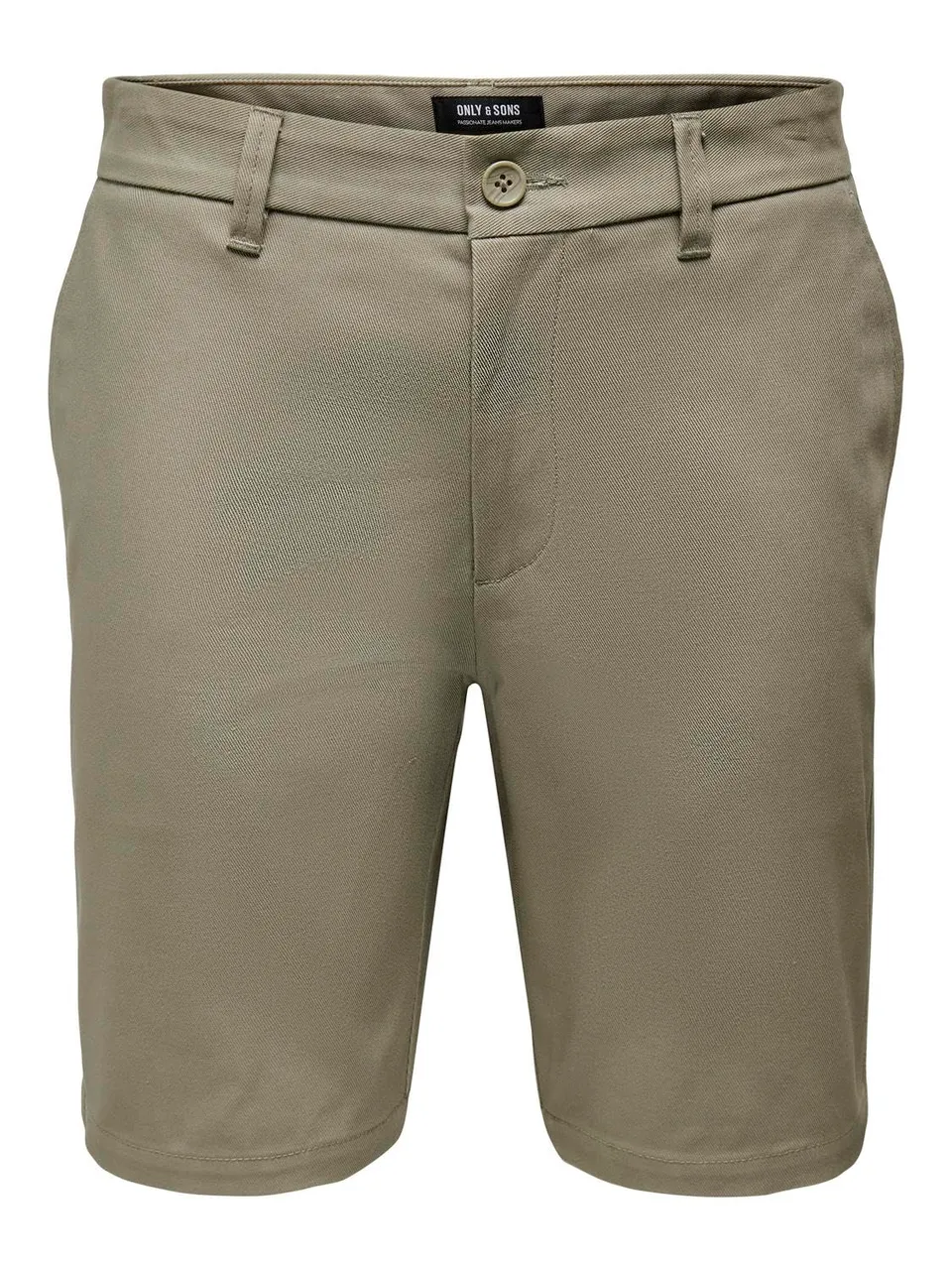 Only & Sons Short Chino Regular Beige L Tasche Micro
