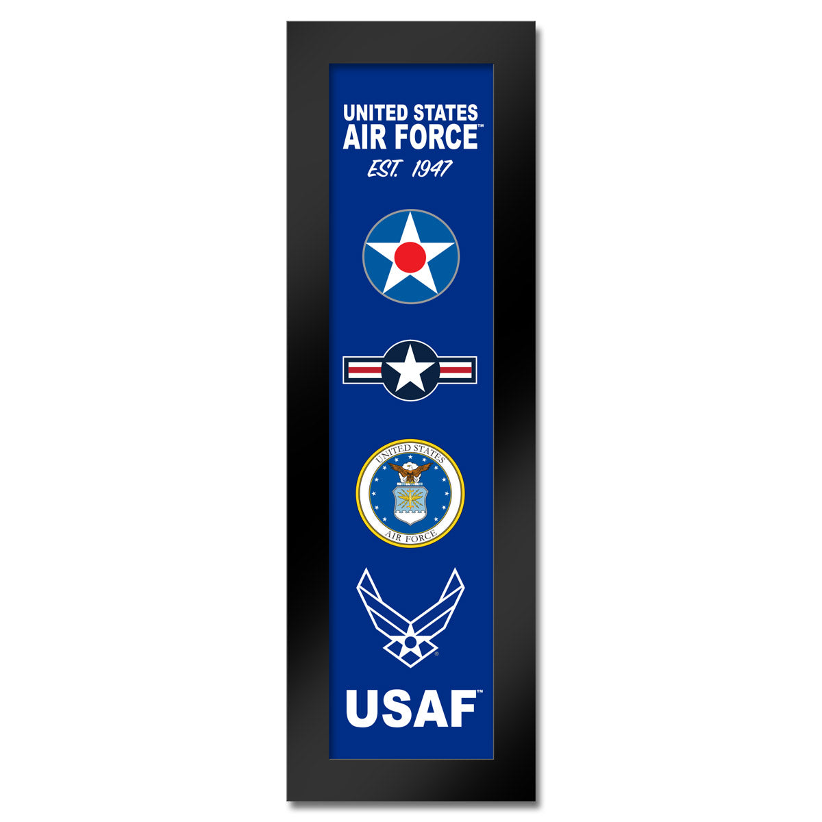 7.62 Design Heritage stampa incorniciata 25" US Air Force