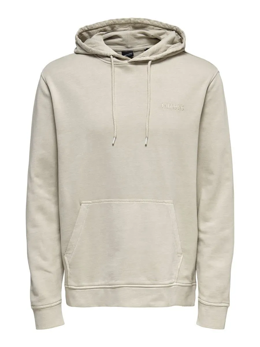 ONLY & SONS Onsdon Reg Sweat felpa cappuccio uomo XXL regular