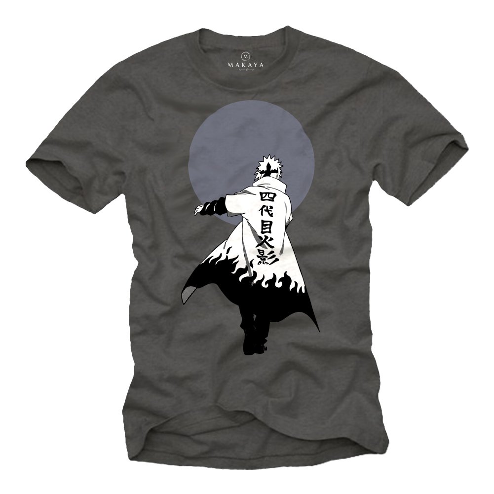 MAKAYA T-Shirt Uomo Ninja maglietta XXL 100% cotone