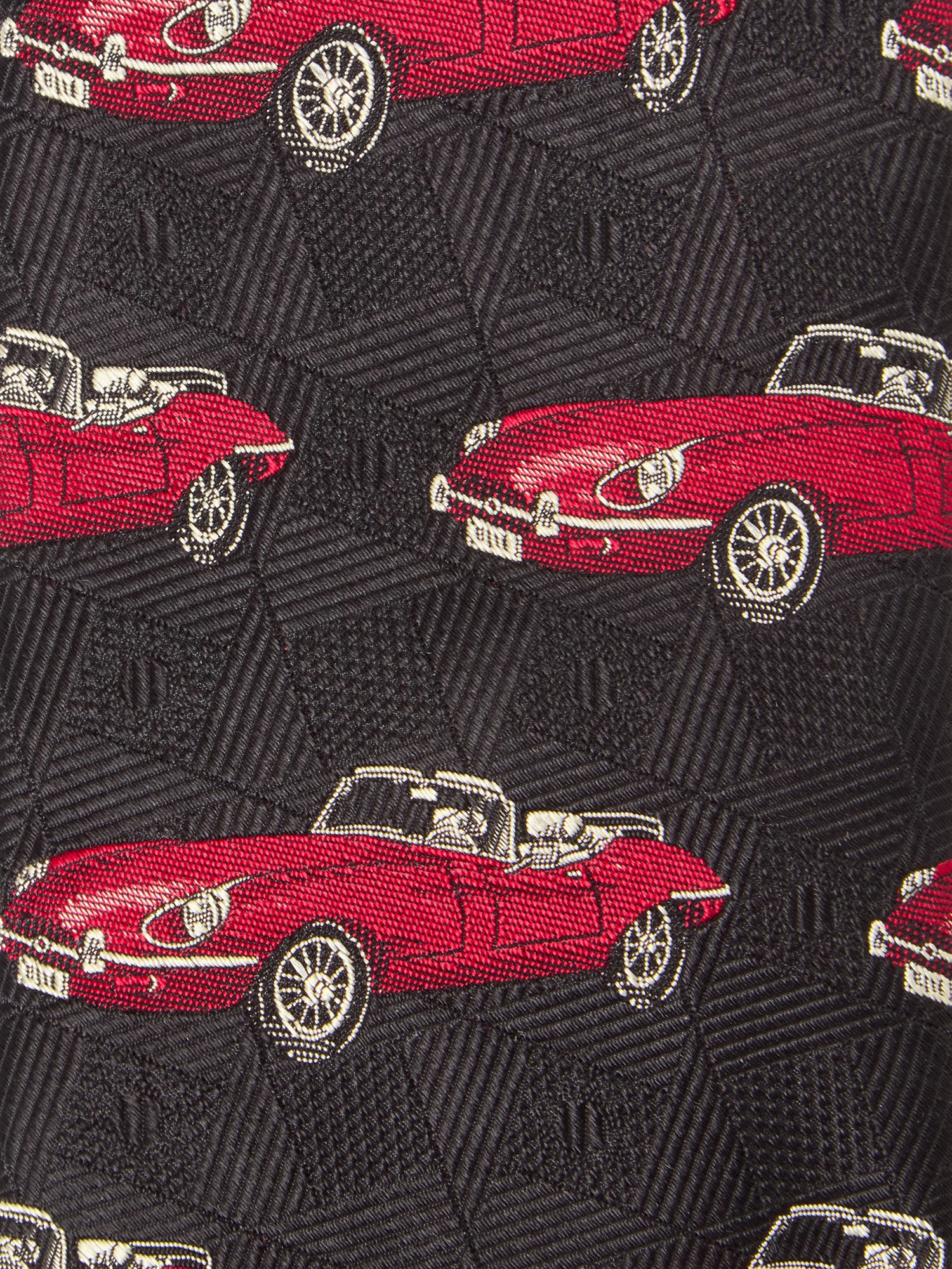 Robert Talbott Cars 97 Cravatta seta Black Multi REG