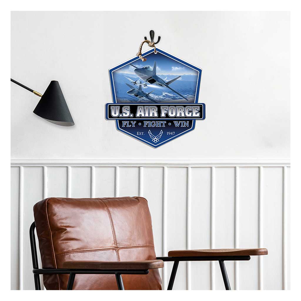 7.62 Design USAF Air Power Badge insegna 50x50 cm MDF
