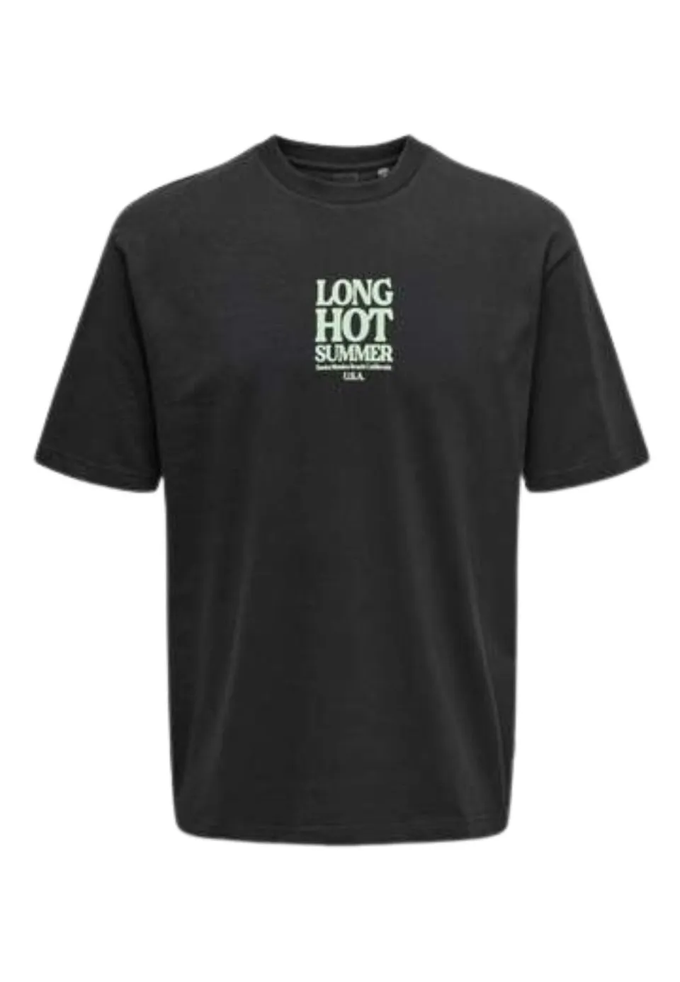 ONLY & SONS Onskenny RLX Text T-shirt uomo manica corta relaxed