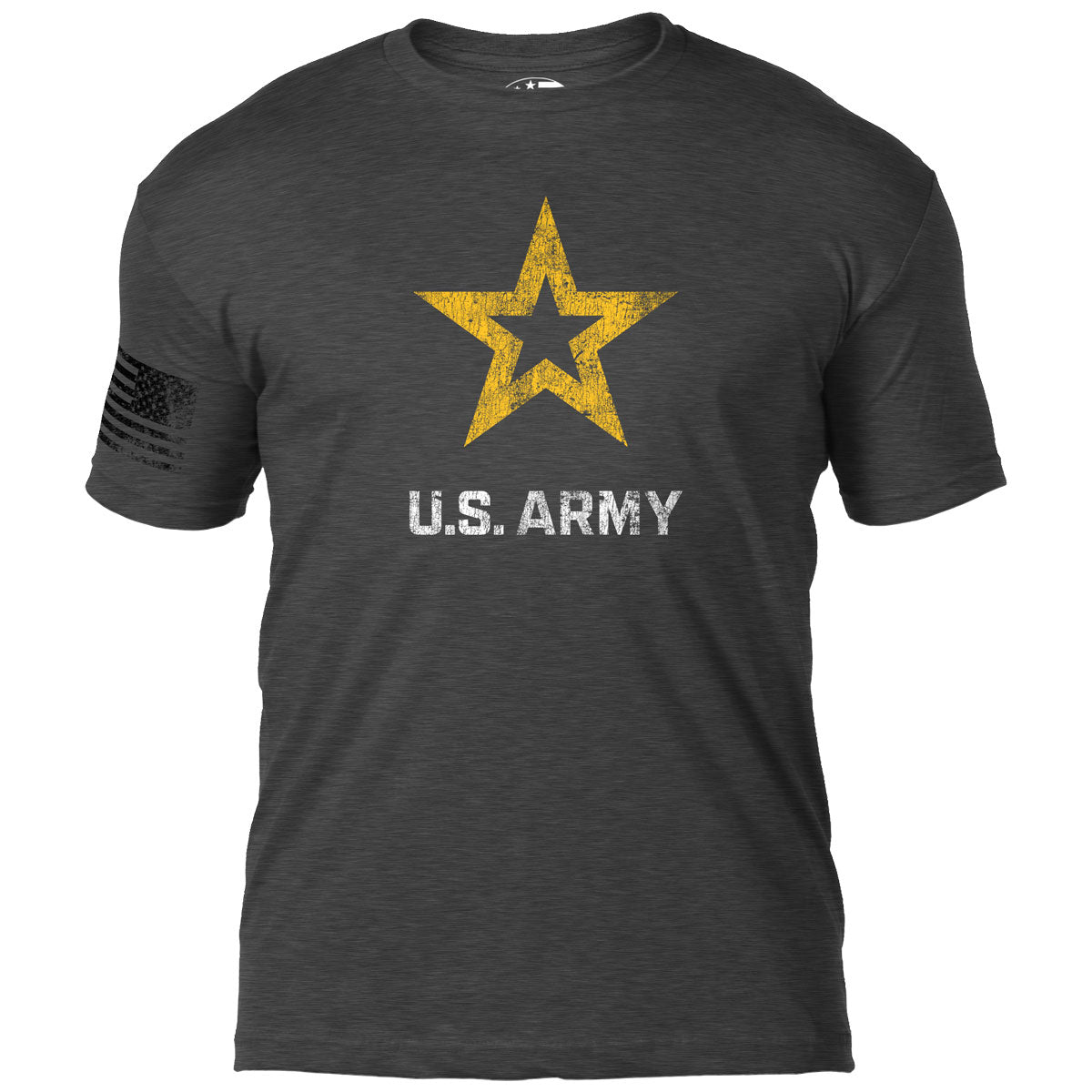 7.62 Design Army Vintage Logo t-shirt uomo grigio cotone