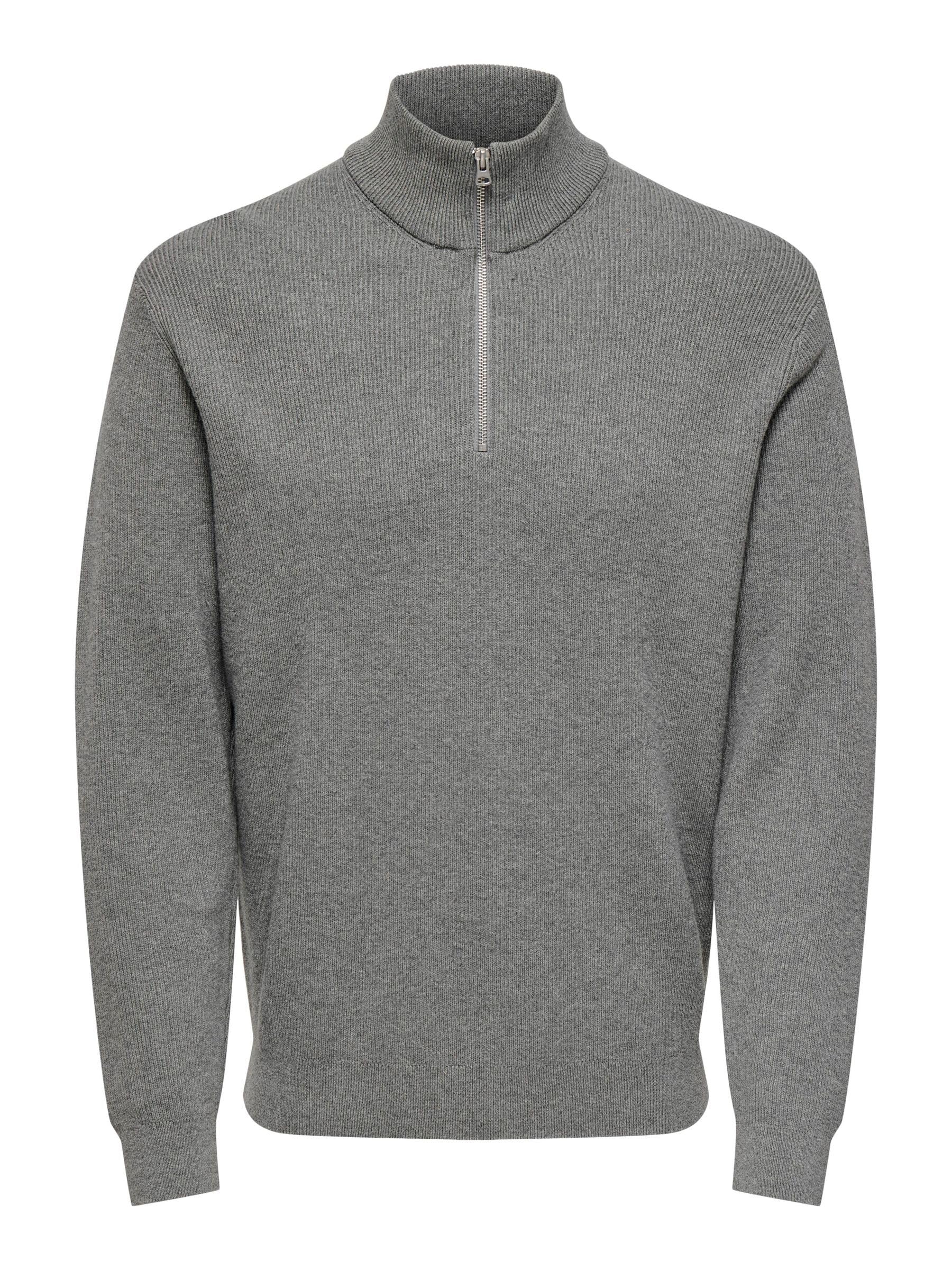 Only & Sons OnsPhil Knitted Pullover Maglia L Navy Scuro
