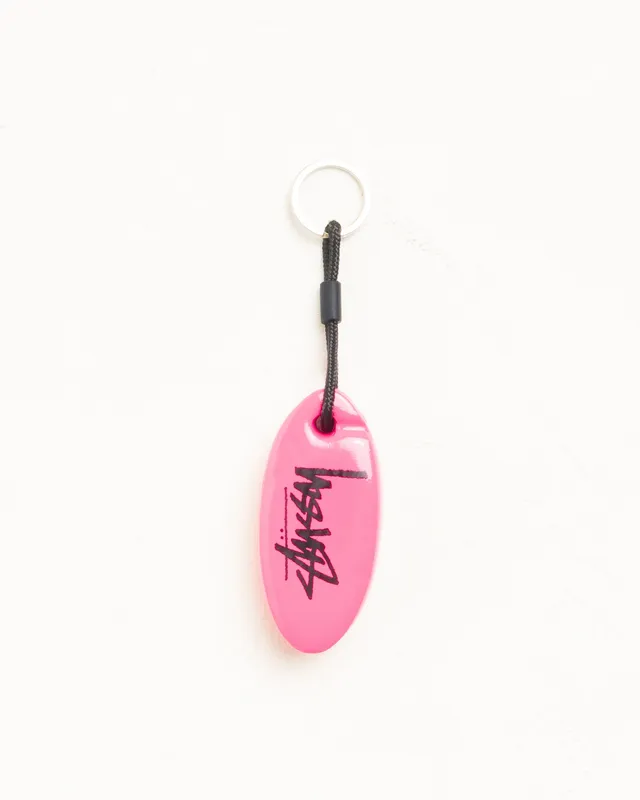 Stussy Floatie Keychain portachiavi Pink schiuma