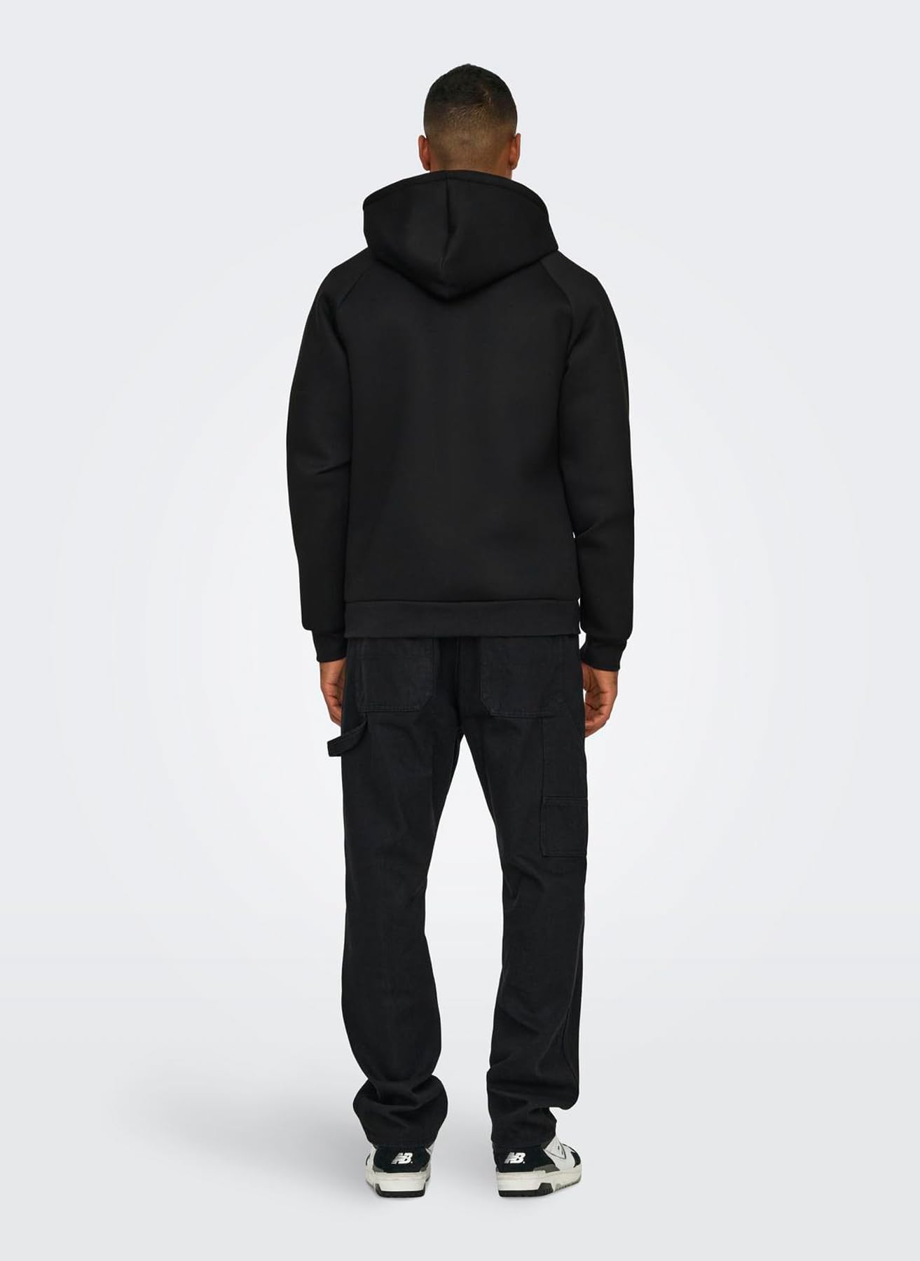 ONLY & SONS Onsbobbey Scuba Felpa Uomo Zip Intera