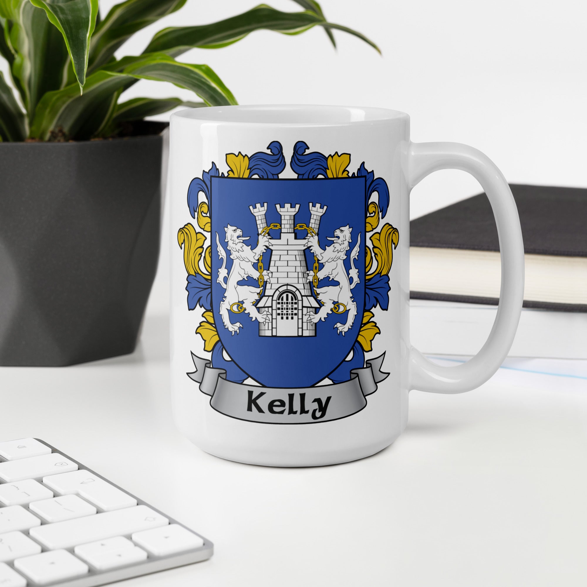 7.62 Design Kelly Tazza Ceramica 15oz Stemma Irlandese