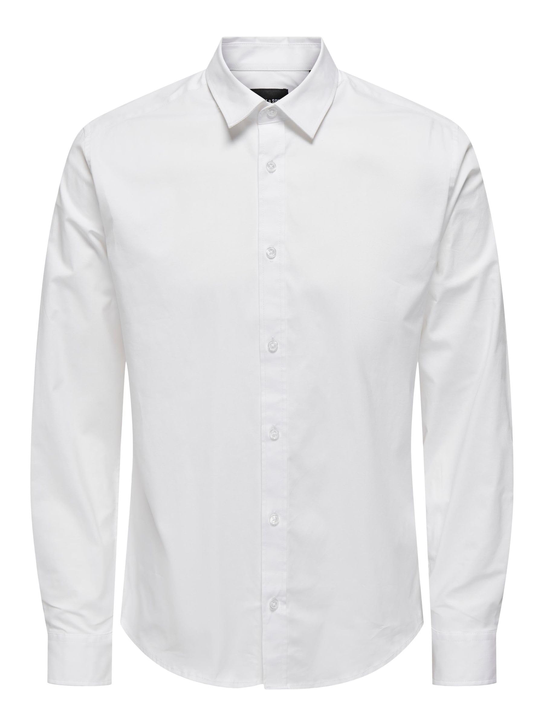 ONLY & SONS Camicia Uomo Onsandy Slim Popeline XXL