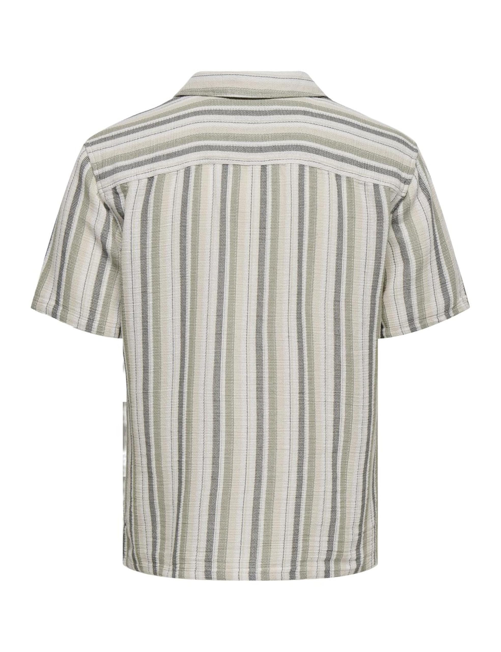 ONLY & SONS Onstrev Life Camicia Righe Maniche Corte S
