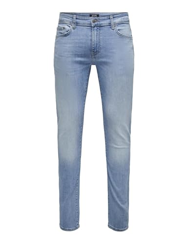 Only & Sons Onsloom Jeans Uomo Slim 29W/34L low rise