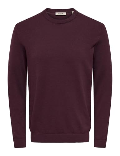 Only & Sons Onsalex Maglia Uomo L Girocollo Blu