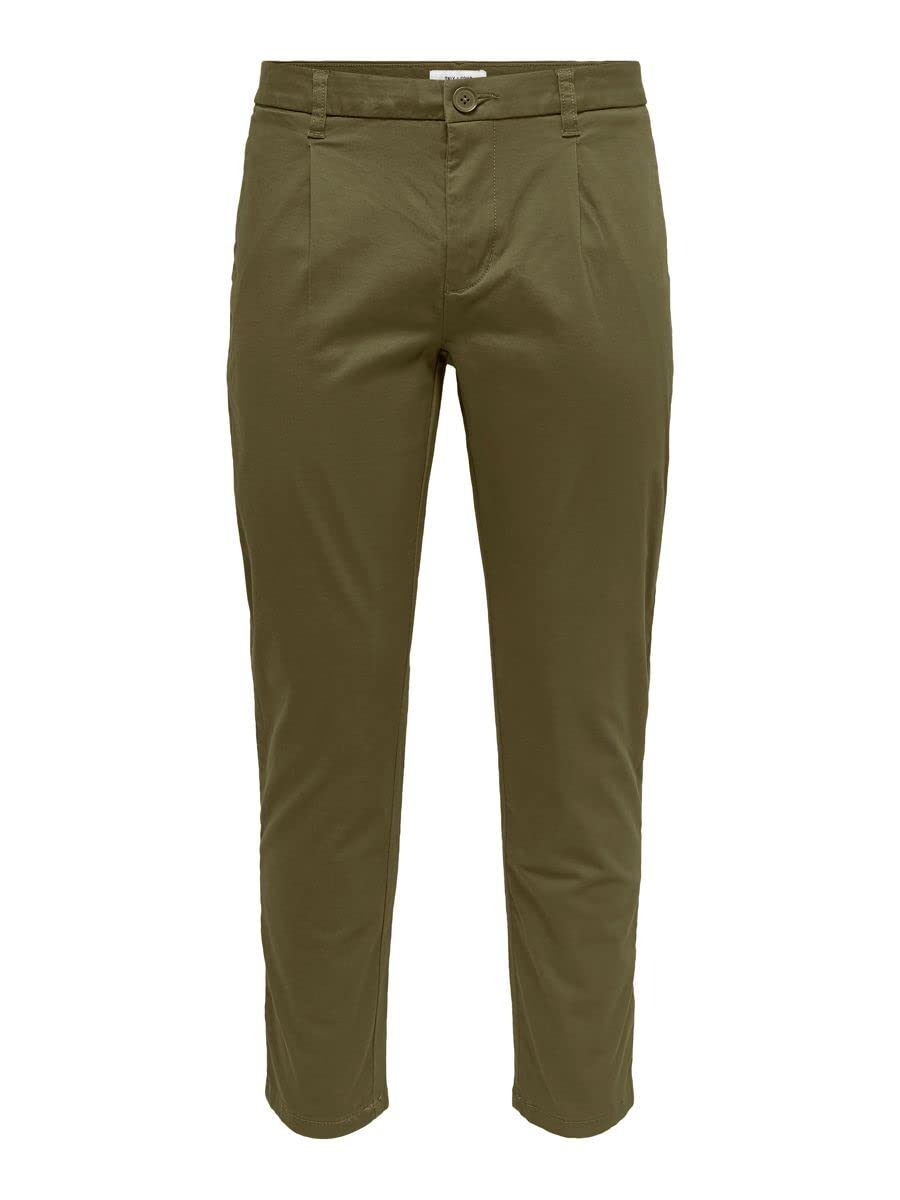 Only & Sons Onscam Pantaloni Chino Uomo 36W/32L Tapered