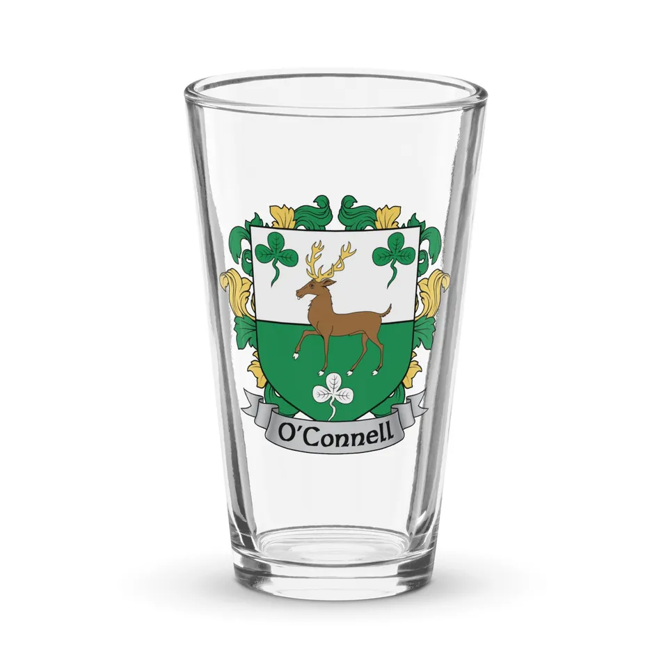 7.62 Design O'Connell bicchiere pinta 473 ml stemma irlandese