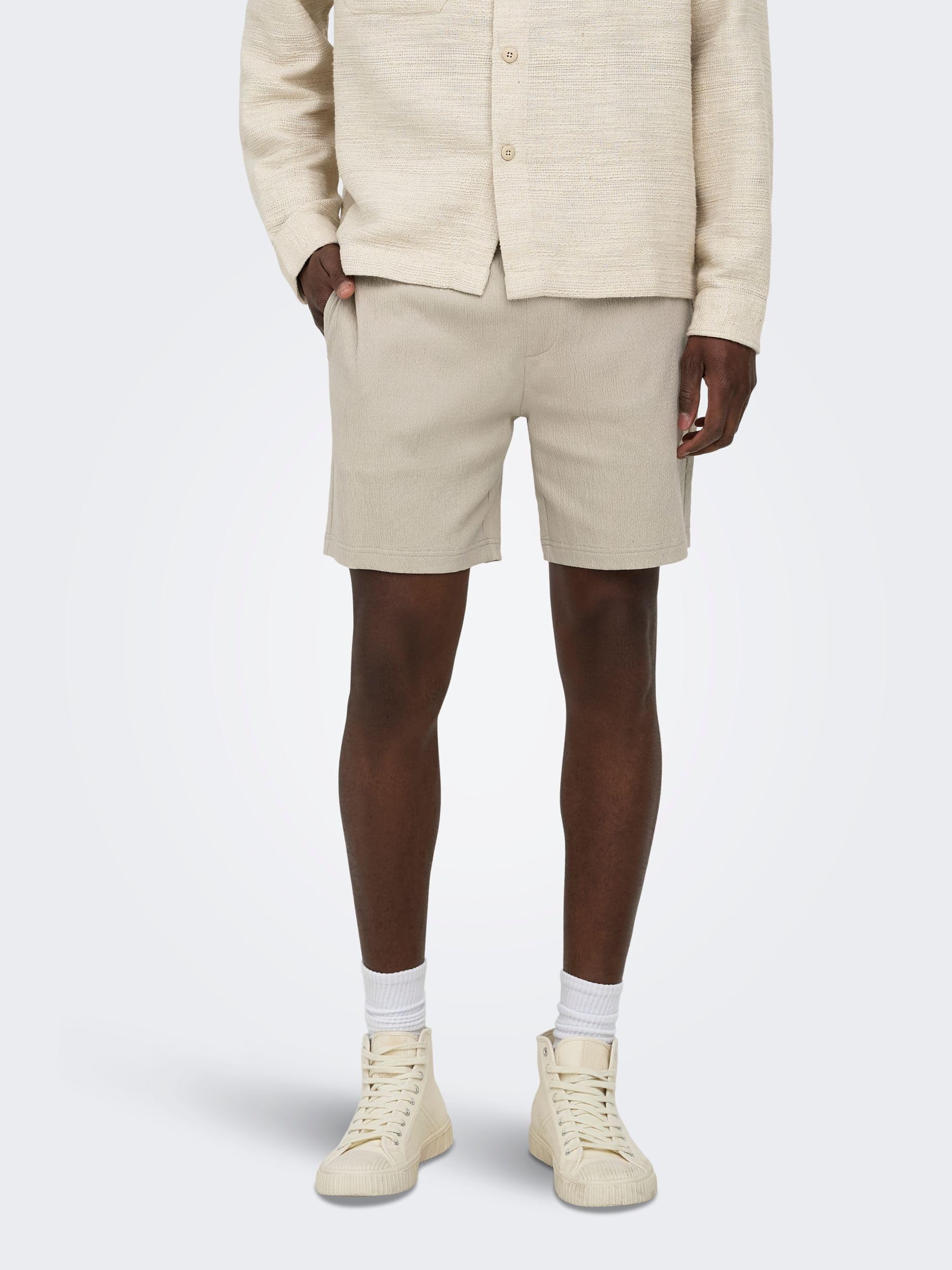Only & Sons Onseddie RLX Pantaloncini Uomo Nero XL