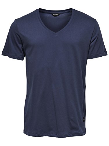 ONLY & SONS Cave T-Shirt Uomo XL Scollo V
