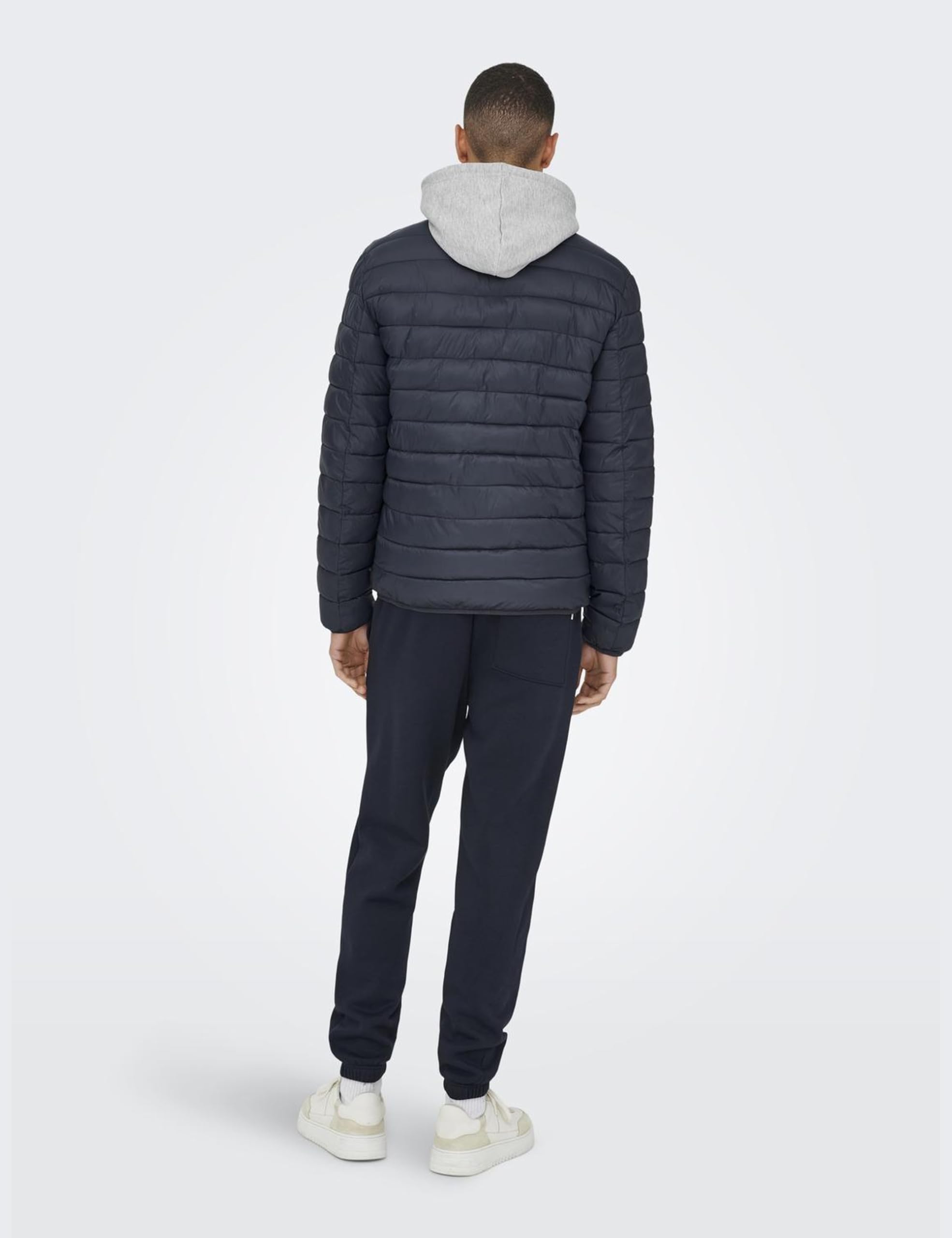 Only & Sons Onsgavin Life Light Giacca Trapuntata Uomo Nero Taglia L