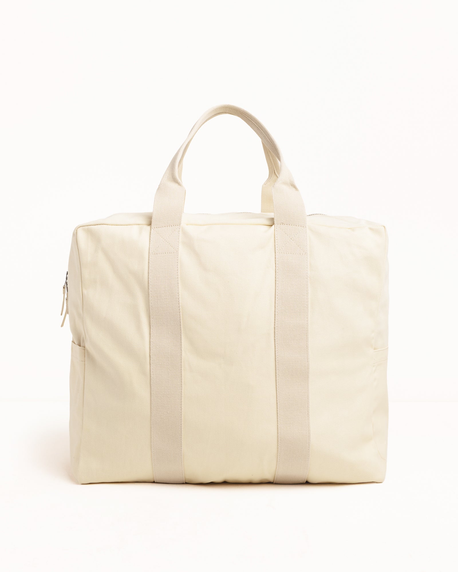 Stussy Canvas Flight Bag borsa tela Natural