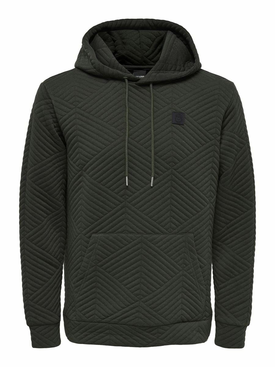 Only & Sons Onsrodney Felpa Uomo Cappuccio Regular