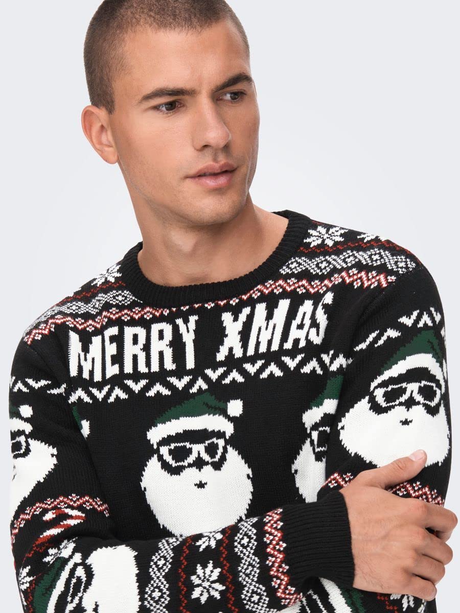 ONLY & SONS Maglieria Maglione Uomo Eden M scollo rotondo