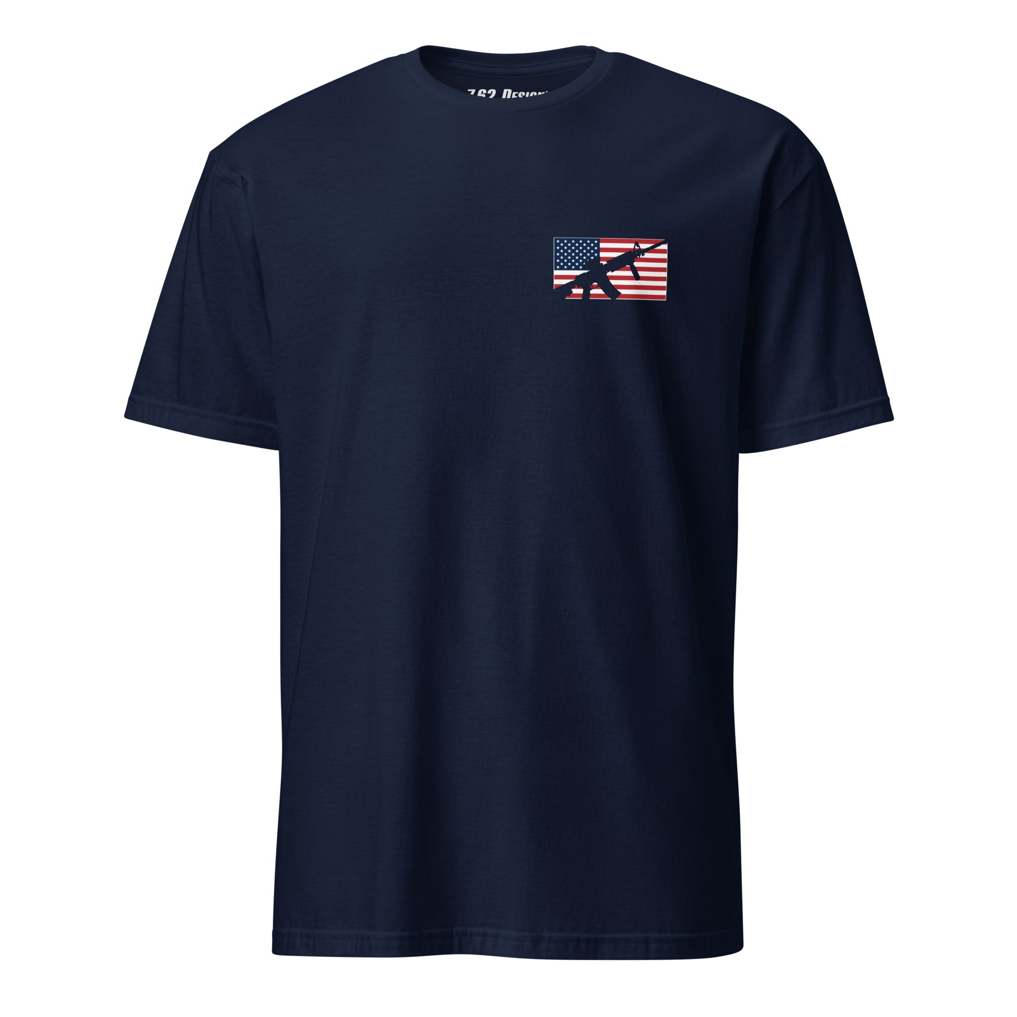 7.62 Design Pete Hegseth Rifleman Quote T-shirt uomo nera