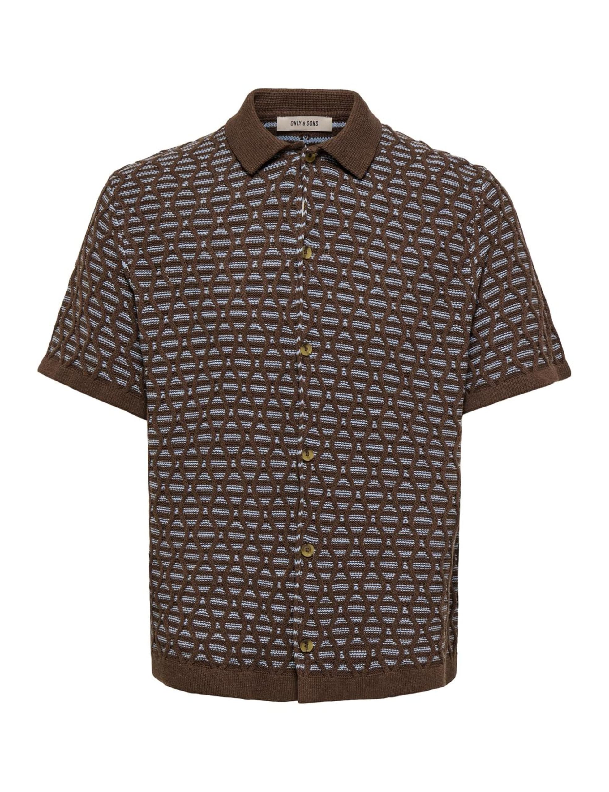 Only & Sons Onswave Life camicia uomo nera taglia L